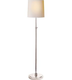 Thomas Obrien Bryant 1 Light Floor Lamps in Polished Nickel TOB1002PN NP