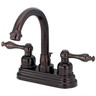 Danze® Sheridan™ Two Handle Centerset Arched Lavatory Faucet   Oil Rub