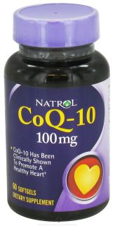 Natrol   CoQ 10 100 mg.   60 Softgels