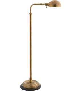 E.F. Chapman Apothecary 1 Light Floor Lamps in Antique Burnished Brass CHA9161AB