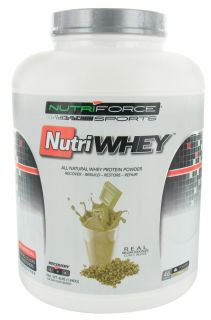 NutriForce Sports   NutriWhey All Natural Whey Protein Powder Vanilla   4 lbs.