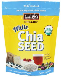 Nutiva   Organic White Chia Seed   12 oz.