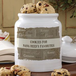 Personalized Cookie Jars   Our Loving Family