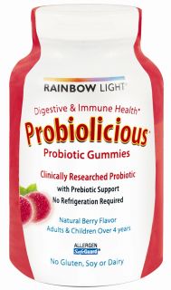 Rainbow Light   Probiolicious Gummies Cranberry   50 Gummies