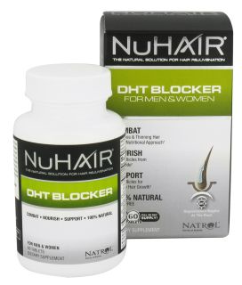 Nu Hair   DHT Blocker For Men & Women   60 Tablets