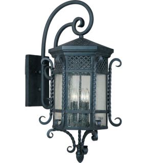 Scottsdale 5 Light Outdoor Wall Lights in Country Forge 30126CDCF