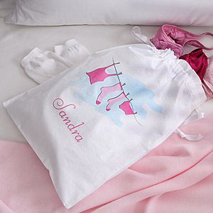Ladies Personalized Travel Laundry Bag