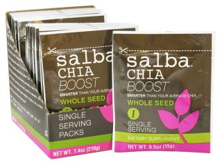 Salba Smart   Salba Chia Whole Seed Boost   14 x 0.5 oz. Packets