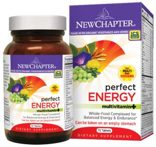 New Chapter   Perfect Energy Whole Food Multivitamin   72 Tablets