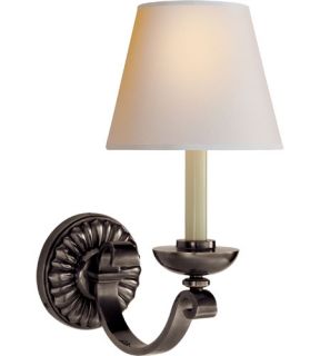 Studio Palma 1 Light Wall Sconces in Bronze With Wax MS2025BZ NP