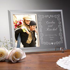 Personalized Glass Photo Frames   Together Forever Design