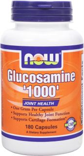 NOW Foods   Glucosamine 1000 mg.   180 Capsules