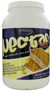 Syntrax   Nectar Sweets Whey Protein Isolate Vanilla Bean Torte   2.04 lbs.