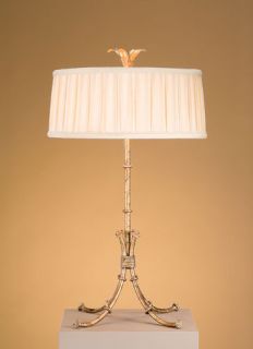 Bamboo 2 Light Desk Lamps in Gold Leaf 6631