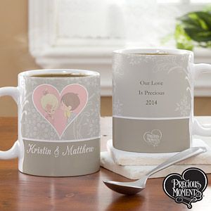 Couples Personalized Romantic Coffee Mugs   Precious Moments