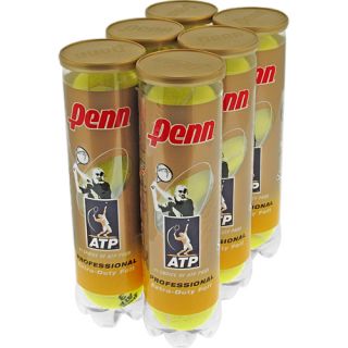 Penn ATP Heavy Duty 4 Ball Can 6 Cans Penn Tennis Balls