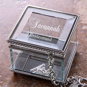 Personalized Jewelry Box For Bridesmaids