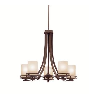 Hendrik 5 Light Chandeliers in Olde Bronze 1672OZ