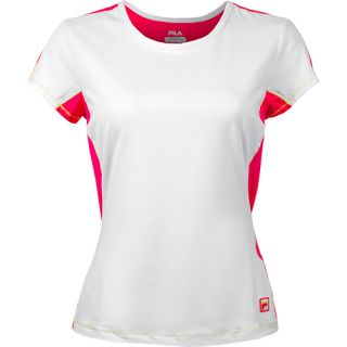 Fila Baseline Short Sleeve Top Spring 2014 Fila Womens Tennis Apparel