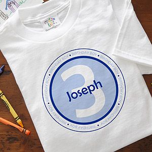 Personalized Kids Birthday T Shirts   Its Your Birthday