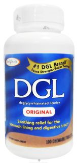 Enzymatic Therapy   DGL Original   100 Chewable Tablets