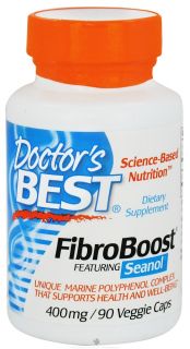Doctors Best   FibroBoost featuring Seanol 400 mg.   90 Vegetarian Capsules