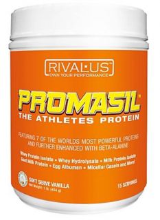 Rivalus   Promasil The Athletes Protein Soft Serve Vanilla   1 lb.