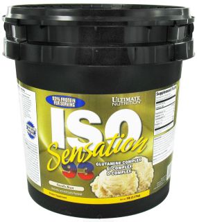Ultimate Nutrition   Iso Sensation 93 Vanilla   5 lbs.