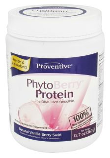 Proventive   PhytoBerry Protein Natural Vanilla Berry Swirl   12.7 oz.