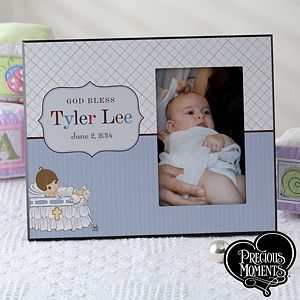 Personalized Christening Picture Frames   Precious Moments