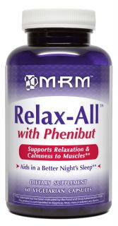 MRM   Relax All with Phenibut   60 Capsules