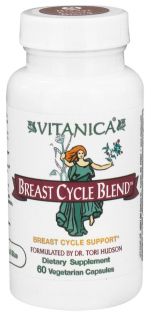 Vitanica   Breast Cycle Blend   60 Vegetarian Capsules CLEARANCED PRICED