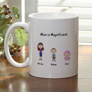 Personalized Coffee Mugs   Family Cartoon Characters