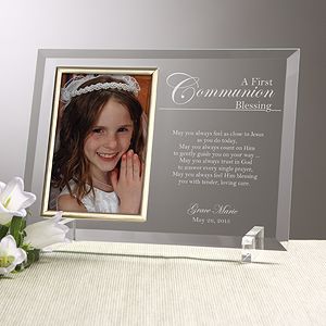 Personalized Communion Picture Frames   A Communion Blessing