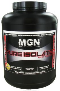 Muscle Gauge Nutrition   Pure Isolate Whey Protein Rocky Road   5 lbs.
