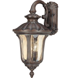 Beaumont 2 Light Outdoor Wall Lights in Fruitwood 60/2004