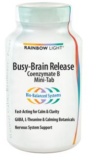 Rainbow Light   Busy Brain Release Coenzymate B   60 Mini Tab(s)