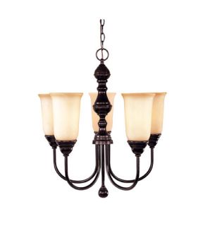 Sutton Place 5 Light Chandeliers in English Bronze 1 1700 5 13