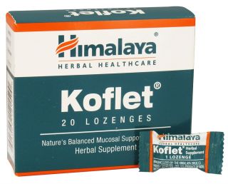 Himalaya Herbal Healthcare   Koflet   20 Lozenges