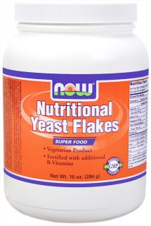 NOW Foods   Nutritional Yeast Flakes   10 oz.