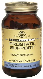 Solgar   Gold Specifics Prostate Support   60 Vegetarian Capsules