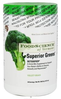 FoodScience of Vermont   Superior Greens   12.57 oz.
