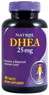 Natrol   DHEA 25 mg.   300 Tablets