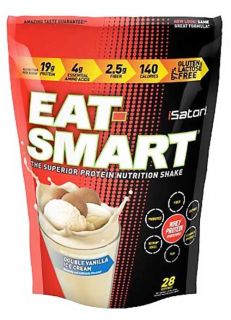 iSatori   Eat Smart High Protein Meal Replacement Powder Double Vanilla Ice Cream   28 Serving(s)