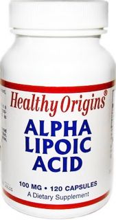 Healthy Origins   Alpha Lipoic Acid 100 mg.   120 Capsules