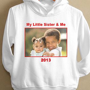 Personalized Kids Photo Hooded Sweatshirt   Picture Perfect