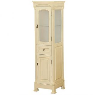 Andover Traditional Bathroom Cabinet   Antique White