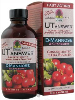 Natures Answer   UT Answer D Mannose & Cranberry   4 oz.