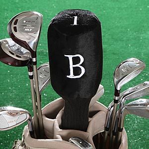 Initial Monogram Personalized Golf Club Head Covers