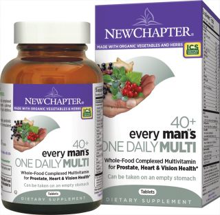 New Chapter   Every Mans One Daily 40+   48 Tablets